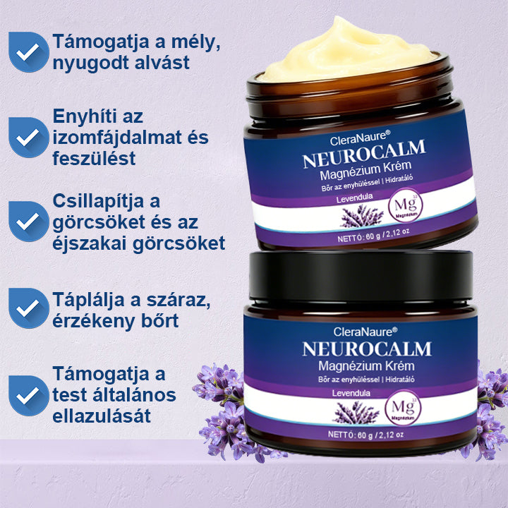 🛡️CleraNaure® NeuroNyugtató Magnézium Krém