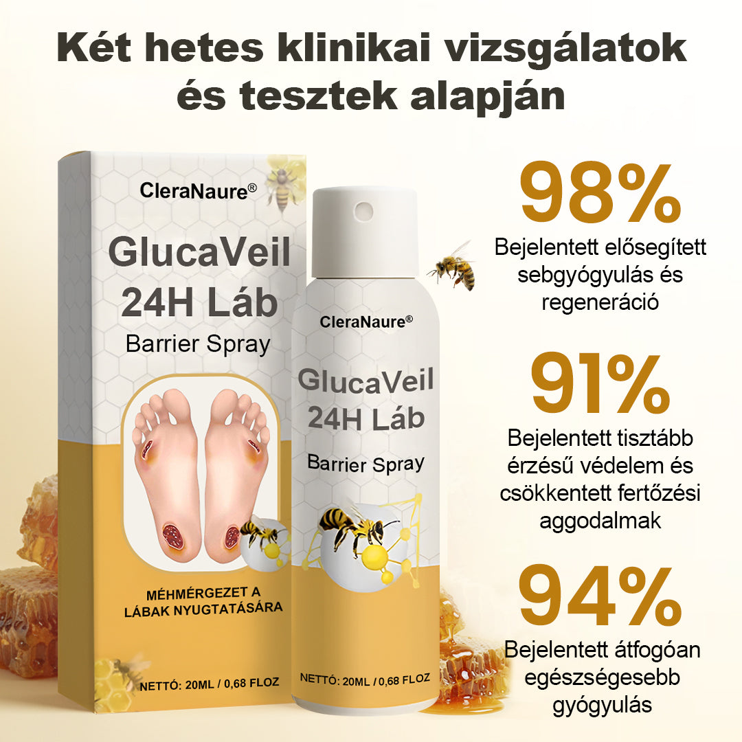 đCleraNaureÂź GlucaVeil 24H LĂĄbvĂ©dĆ Spray