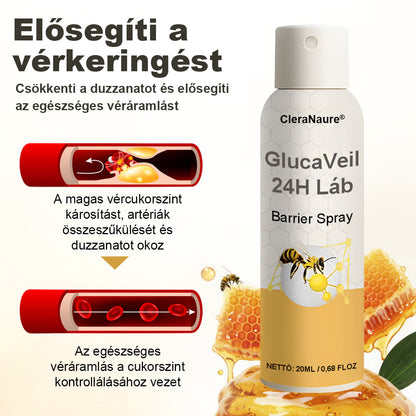 🍀CleraNaure® GlucaVeil 24H Lábvédő Spray