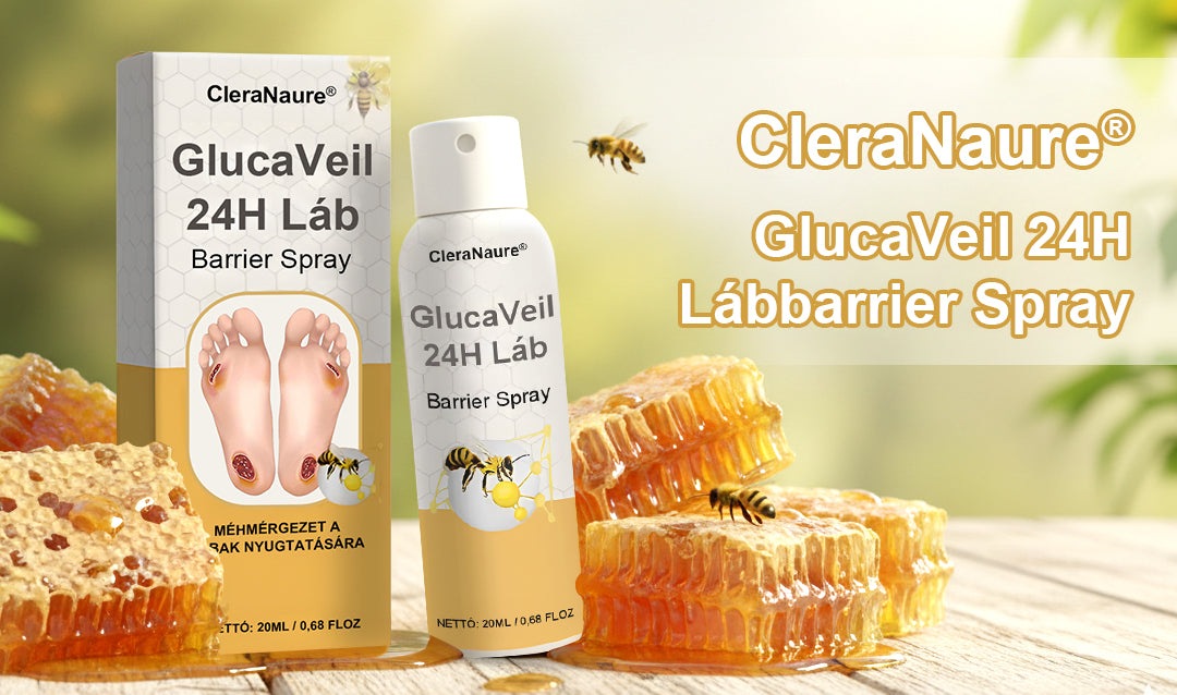 🍀CleraNaure® GlucaVeil 24H Lábvédő Spray