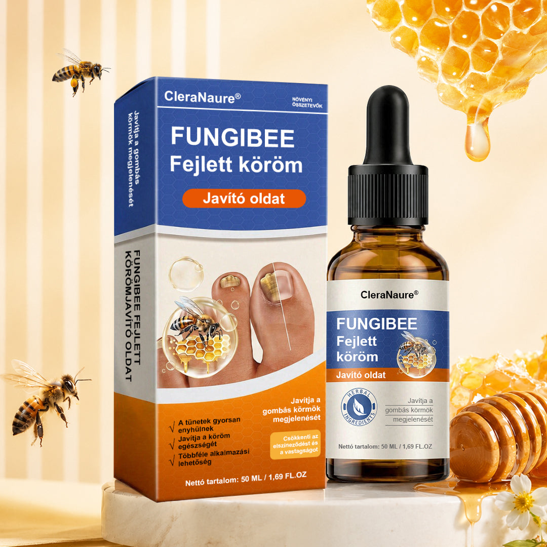 CleraNaure® FungiBee Fejlett Körömjavító Oldat