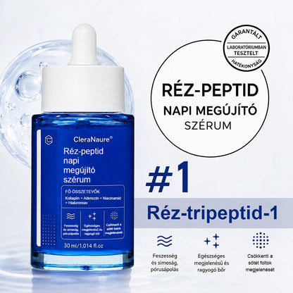 CleraNaure® Rézpeptid Napi Megújító Szérum