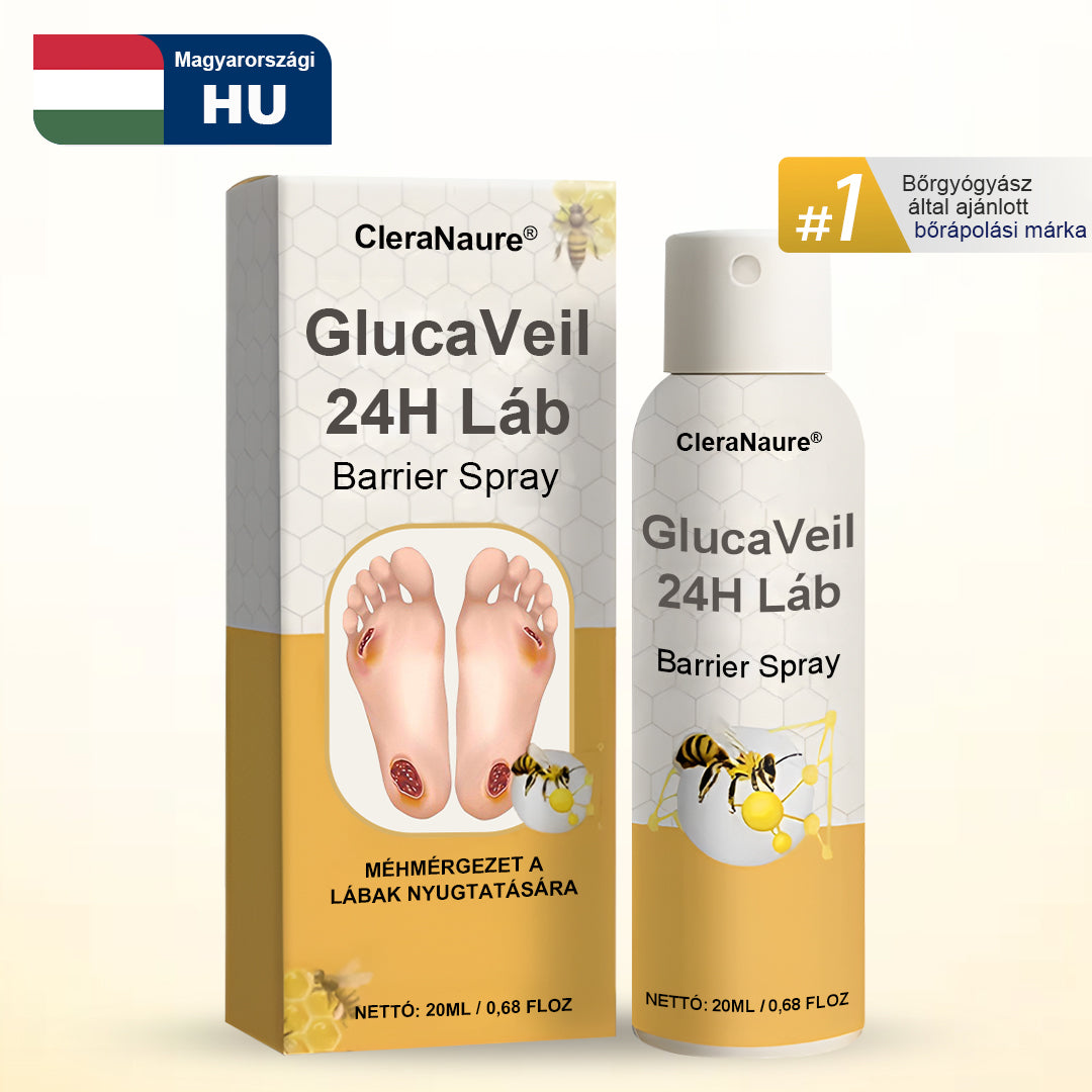 🍀CleraNaure® GlucaVeil 24H Lábvédő Spray