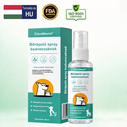 🎉 Időkorlátozott akció! 🎉 CleraNaure® Kisállat Bőrápoló Spray