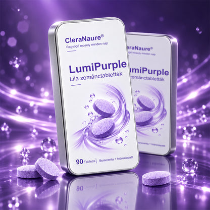 🥇CleraNaure® LumiPearl Lila Zománctabletták