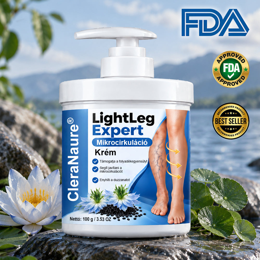 🥇CleraNaure® LightLeg Expert Mikrokeringés Krém