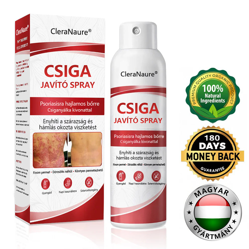✨CleraNature® Bálnazsír Spray Viszkető, Hámló Psoriasisra Hajlamos Bőrre