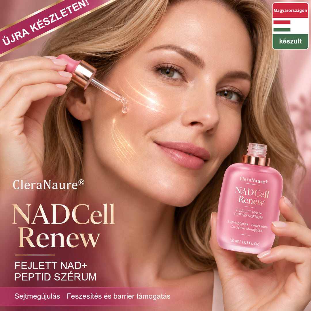 CleraNaure® NADCell Renew – Fejlett NAD+ peptid szérum