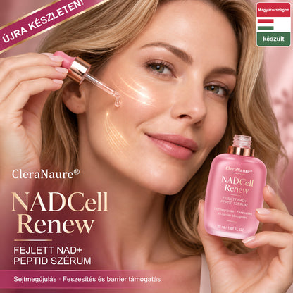 CleraNaure® NADCell Renew – Fejlett NAD+ peptid szérum