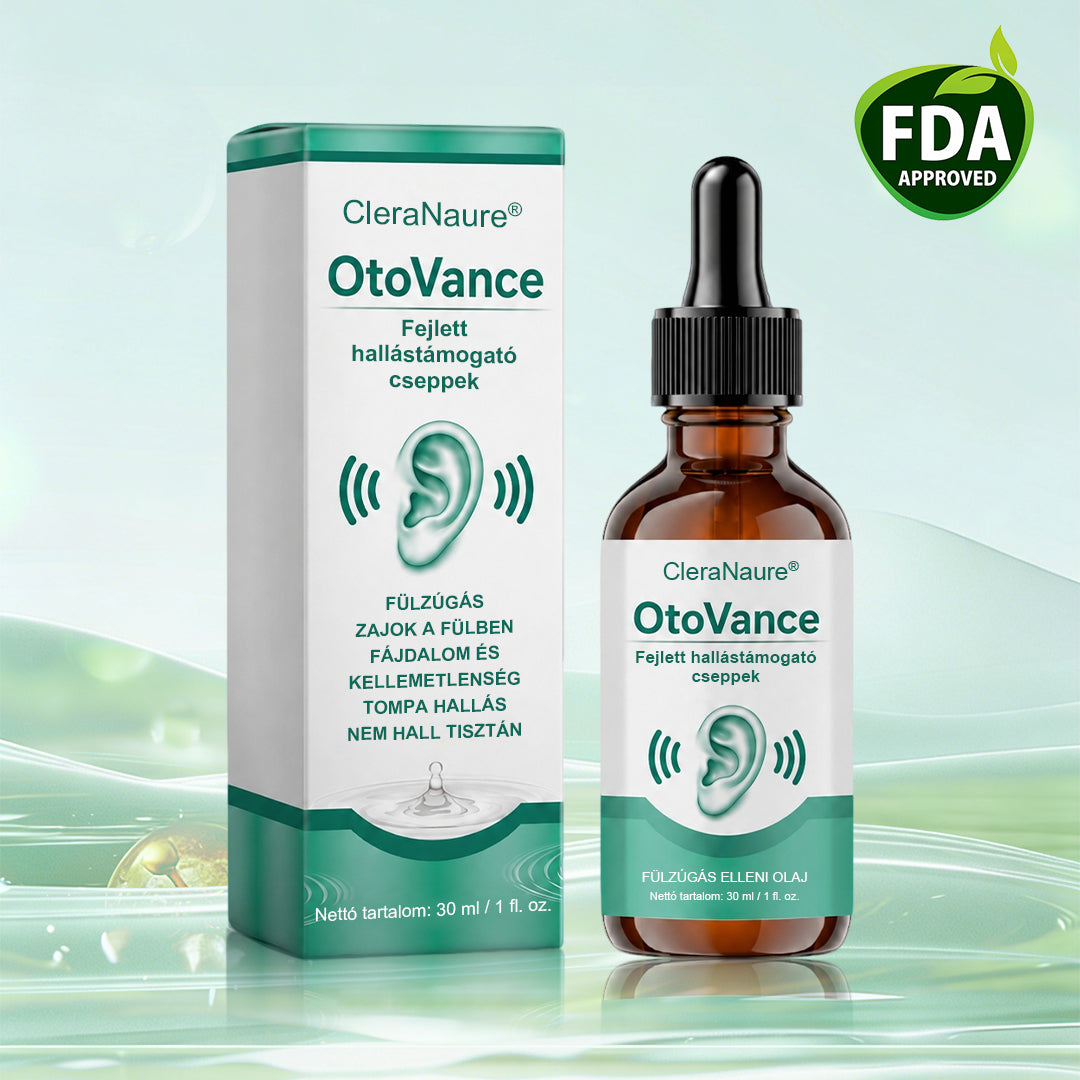 CleraNaure® OtoVance Fejlett Hallástámogató Fülcseppek 👂✨