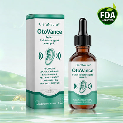 CleraNaure® OtoVance Fejlett Hallástámogató Fülcseppek 👂✨
