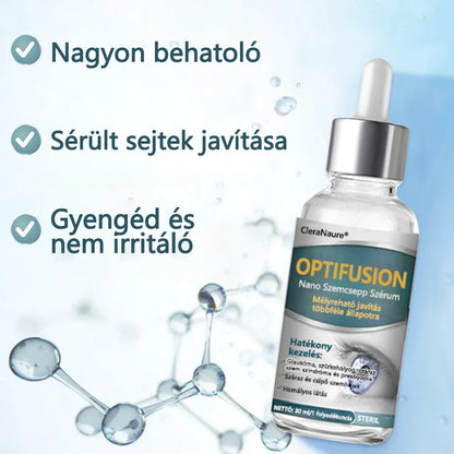 CleraNaure® Optifusion Nano Szemcsepp Szérum-A nanotechnológia visszaállítja a tiszta látást, szemüveg nélkül, műtét nélkül