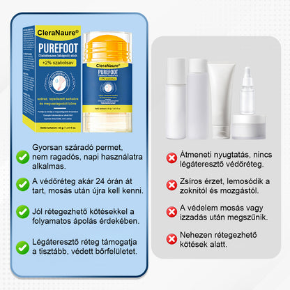 CleraNaure® PureFoot – Diabéteszes Lábápoló Stick