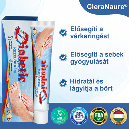 💎CleraNature® VitaGluco Cukorbetegség Kezelő Krém - 👨‍⚕️Bőrgyógyászok Által Ajánlott Formula