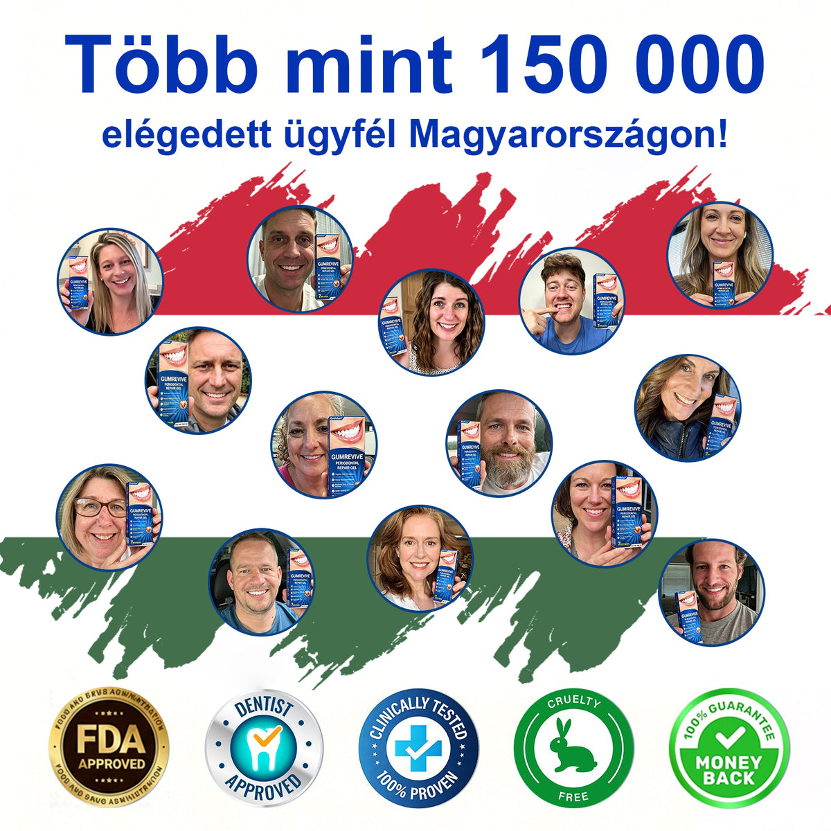 🍀CleraNaure® GumRevive – Fogágy-helyreállító Gél✨