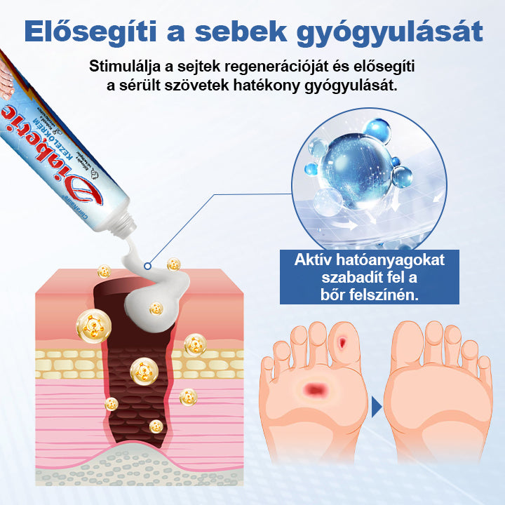 💎CleraNature® VitaGluco Cukorbetegség Kezelő Krém - 👨‍⚕️Bőrgyógyászok Által Ajánlott Formula