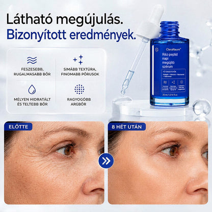 CleraNaure® Rézpeptid Napi Megújító Szérum