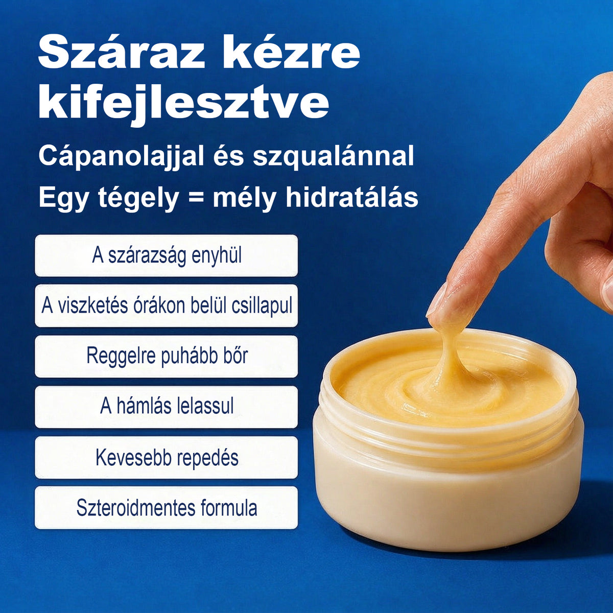 CleraNaure® Cápaolajos Kézápoló Krém