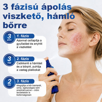 🥇CleraNaure® PsoriaMucin Dörzsölésmentes Viszketés- és Pikkelyenyhítő Permet