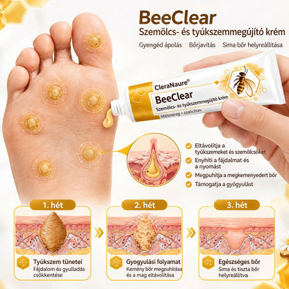 💧CleraNaure® BeeClear Szemölcs- és Tyúkszemmegújító Krém