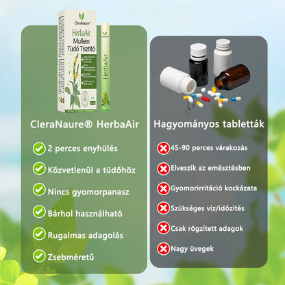 CleraNaure® HerbaAir Mullein Tüdőtisztító