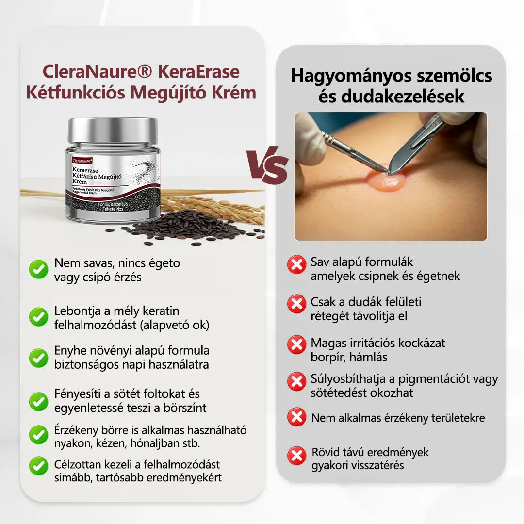 ⭐CleraNaure® KeraErase - Kettős hatású bőrfiatalító krém