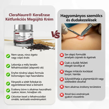 ⭐CleraNaure® KeraErase - Kettős hatású bőrfiatalító krém