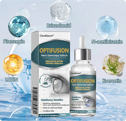 CleraNaure® Optifusion Nano Szemcsepp Szérum-A nanotechnológia visszaállítja a tiszta látást, szemüveg nélkül, műtét nélkül