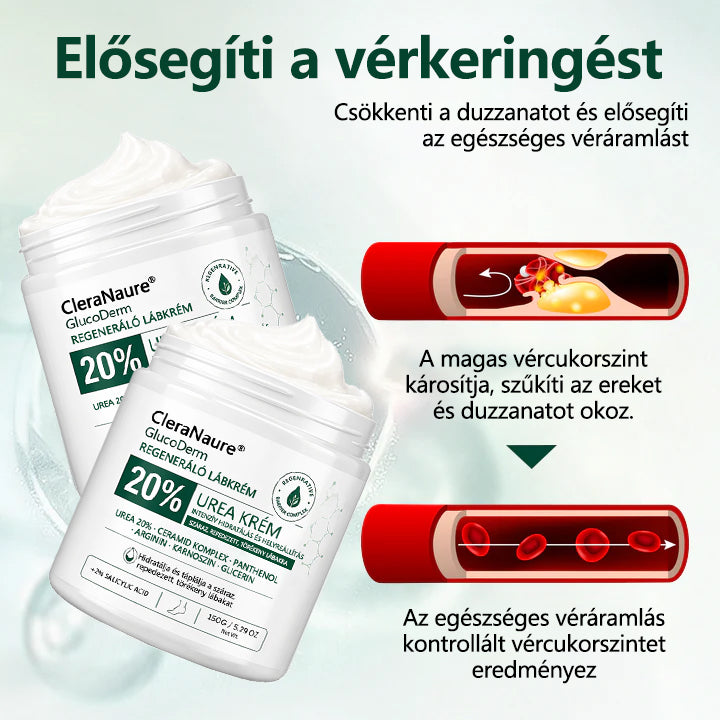 CleraNaure®GlucoDerm Regeneráló Lábkrém