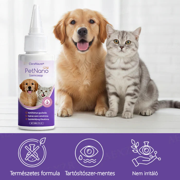 🛡️CleraNaure® PetNano szemcseppek