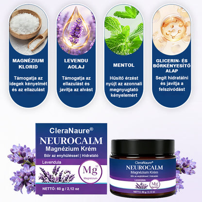 🛡️CleraNaure® NeuroNyugtató Magnézium Krém