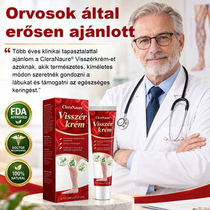 🥇CleraNaure® visszérkezelő krém