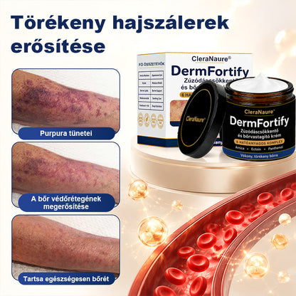 CleraNaure® DermFortify – Fejlett véraláfutás-halványító és bőrvastagító krém vékony, törékeny bőrre