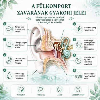 CleraNaure® OtoVance Fejlett Hallástámogató Fülcseppek 👂✨