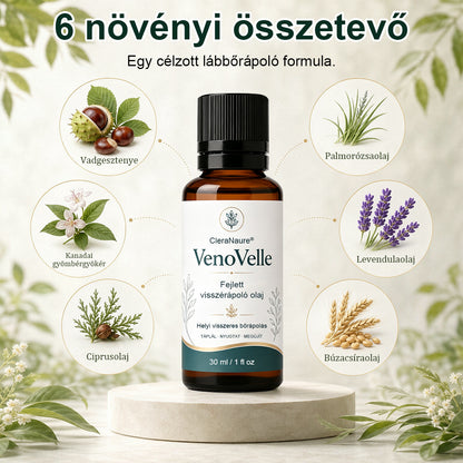 CleraNaure® VenoVelle Fejlett Érrendszeri Ápoló Olaj