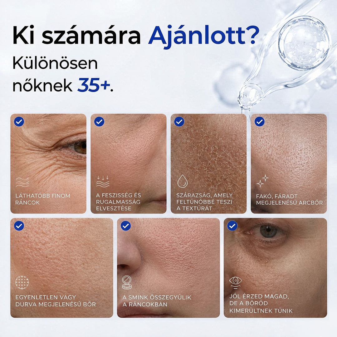 CleraNaure® Rézpeptid Napi Megújító Szérum