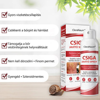 ✨CleraNature® Bálnazsír Spray Viszkető, Hámló Psoriasisra Hajlamos Bőrre