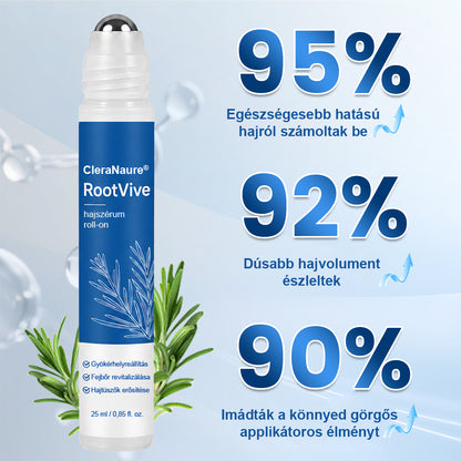 🥇CleraNaure® RootVive Hajnövesztő Fejbőr Szérum Golyós Applikátorral