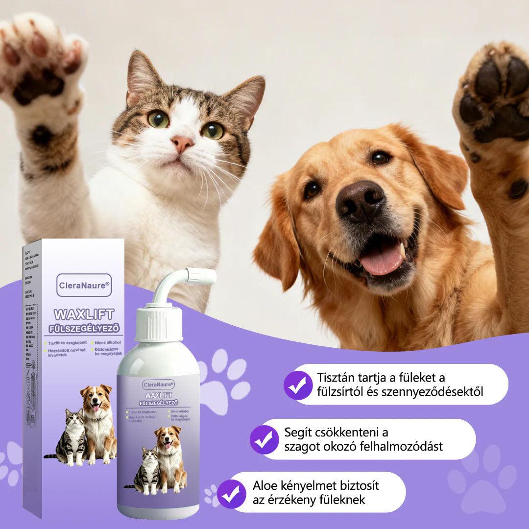 🌟CleraNature® WaxLift állati fülöblítő