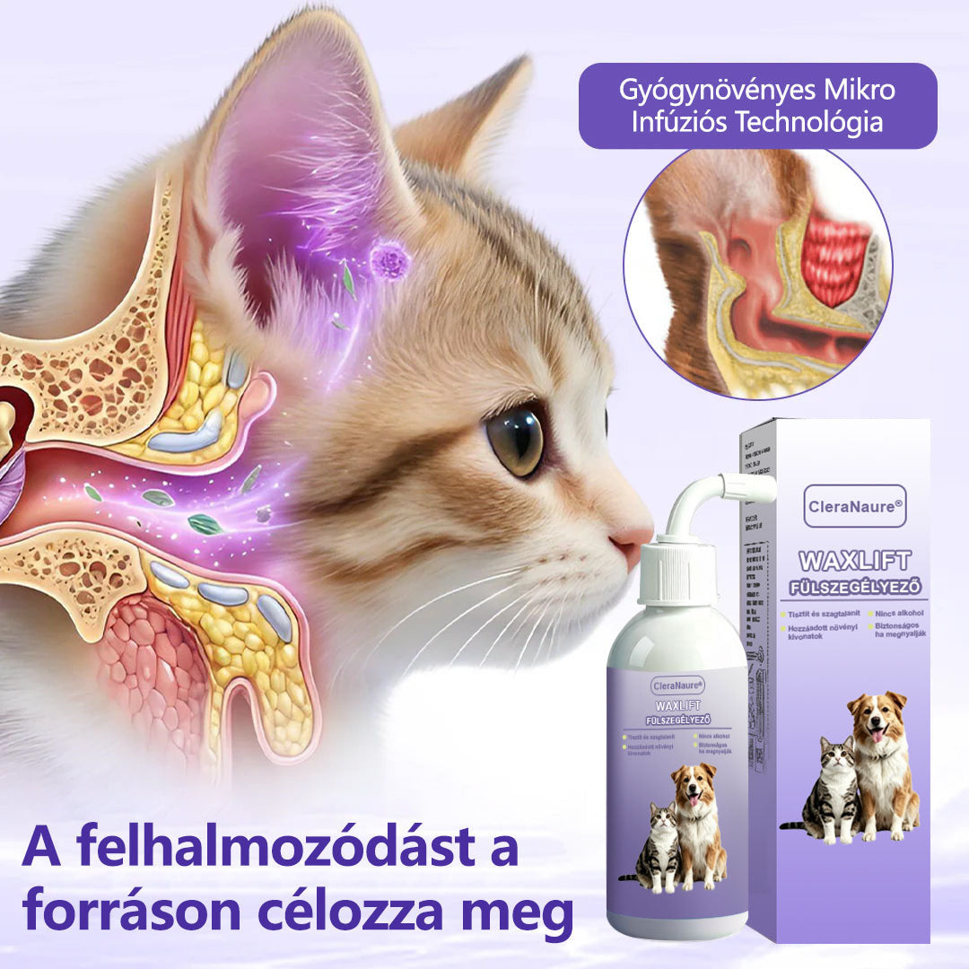 🌟CleraNature® WaxLift állati fülöblítő