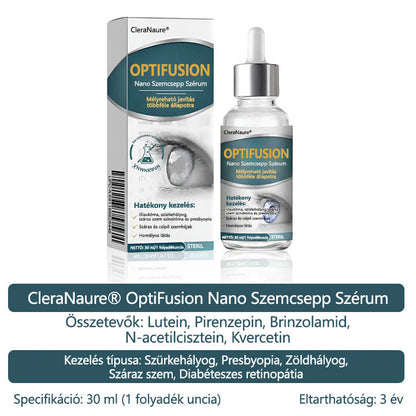 CleraNaure® Optifusion Nano Szemcsepp Szérum-A nanotechnológia visszaállítja a tiszta látást, szemüveg nélkül, műtét nélkül