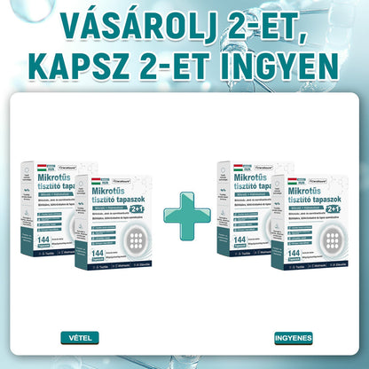 CleraNaure® 2 az 1-ben mikrotűs és hidrokolloid tapasz | Kiálló anyajegyek, aknék, lapos szemölcsök és bőrnövedékek eltávolítására | Segít csökkenteni a ráncokat, hegeket és bőrhibákat | Láthatatlan tapasz az arcra és testre