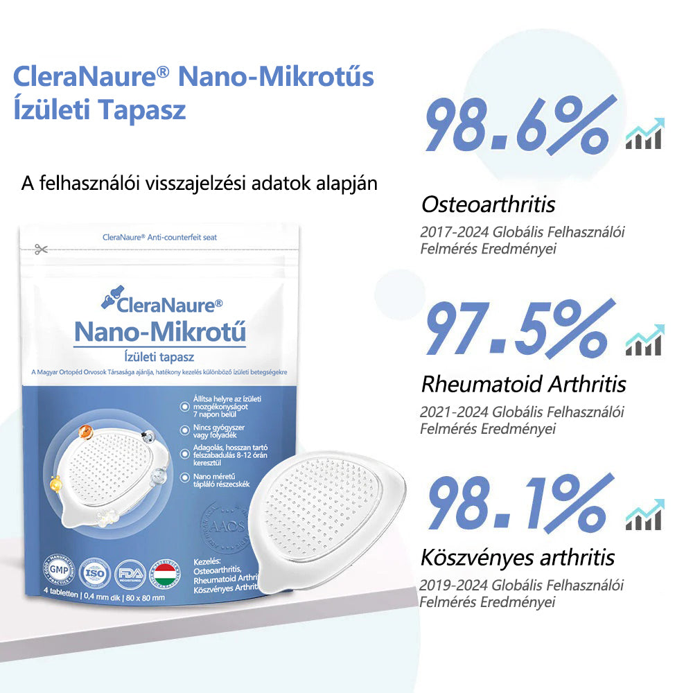 🥇ClearaNature® Nano-tűs közös tapasz